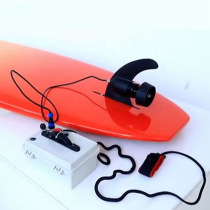 Autumn and winter explosive electric surfboard black tail fin insertion detachable electric fin impulse large accessories