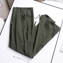 Delicate Original Single ~ Foreign Trade Giant Out of Breathable Elastic Mens Pants Outdoor Sports Climbing Speed Dry Long Pants for Punching Pants