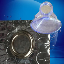 Aluminum foil heat insulation film transparent 4 5cm dovetail suction cup suction large convenient for Sunshine Room glass