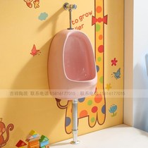 Childrens color urinal ceramic kindergarten urine pool hanging urine bag male baby urine station toilet toilet toilet