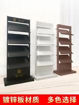 Display card Aluminum alloy steel data rack Display reading newspaper and magazine property shelf Reading room bracket