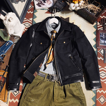 At first glance its a little mediocre Its a little interesting Look at the upper body Wow calfskin classic jacket