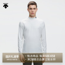 DESCENTE Disant TRAINING Mens Tight Slim Knitted Long Sleeve T-shirt