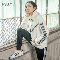 Rsemnia gym sports suit women long sleeve slim yoga suit quick dry loose morning running net red sportswear