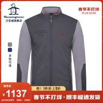 MUNSINGWEAR Wanxingwei Golf Men's 21 Winter Sports Lightweight Soft Warm Leisure Men's Coat