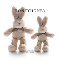 Robin Rabbit HoneyHoney Wedding Doll Plush Toy Wedding Gift Doll Hand Gift