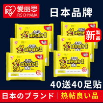 Alice Japanese warm stickers baby stickers self-heating female aunt Palace warm legs waist joints winter warm hot stickers