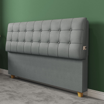 Upholstered headboard simple modern single buy near the double of the backboard technology cloth 1 5 meters washable Wood