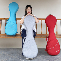 Jinchuan Pipa bag thick shoulder Pipa bag folding fan printing Pipa bag light portable Pipa bag
