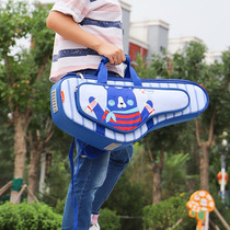 Jinchuan alto saxophone cartoon pattern saxophone backpack shoulder student saxophone soft bag portable bag