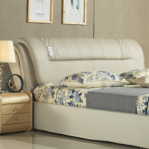 Headboard Soft Leather Leather Ultra Fiber Leather Bedside Bedside Backrest European Simple Modern Backboard Single Double Bed