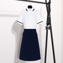 ol professional dress shirt suit commuter fashion summer new workplace work clothes womens dress interview dress skirt