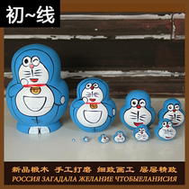  10 Floors Cartoon Cute Linden Wood Painted Children Birthday Gifts Creativity Russian Trekva