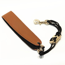  (Flagship store)Leather clarinet strap Neck strap Black pipe Roland Electric blow pipe strap Lanyard Sling Adult children