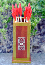 Pot game props antique wooden throwing pot throwing arrows traditional activities childrens toys Chinese wedding throwing pot arrow pot