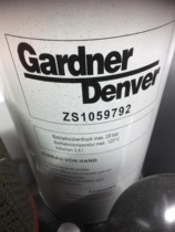 Dengfu Compuai GD screw type air compressor oil and gas separator ZS1059792