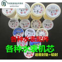 Water Meter accessories household outdoor tap water rental housing civil movement full pointer rotor type plastic wisdom
