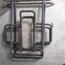 The saddle of the own welded iron frame the saddle the saddle the tool
