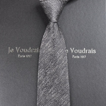 (France JV)Mens silk tie formal business wedding narrow Korean version of the work student 8cm gift box Z02