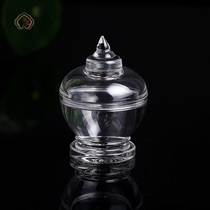 Acrylic vase pagoda enshrines Dharma tools Bodhi pagoda Buddha Hall ornaments transparent relic pagoda No. 3 special price