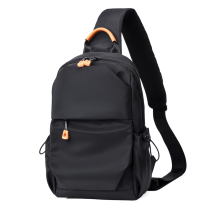 Hong Kong I TGREG Chest Bag Men Skew Satchel Casual Waterproof Oxford Cloth Single Shoulder Small Backpack Trendy Chest Front Bag