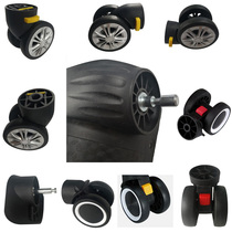  Detachable suitcase wheel accessories Universal wheel trolley box Suitcase pulley wheel replacement password box wheel