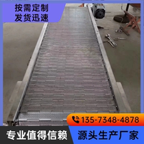 Mesh belt conveyor belt Tunnel furnace drying line Custom stainless steel chain plate conveyor belt Assembly line conveyor