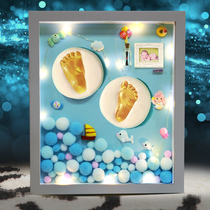 mua home baby hand and foot ink pad handfoot print handmade diy homemade lanugo souvenir Baby Full Moon 100 days gift