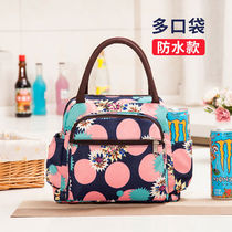 Handbag women out of cloth bag thickened large capacity lunch box with lunch box bag waterproof middle-aged work mommy bag