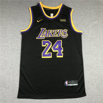 Lakers #24 bryant black bonus basketball jersey