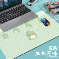 Heating table mat heating mouse pad warming table pad enlarged office computer desktop writing desk heating pad dormitory