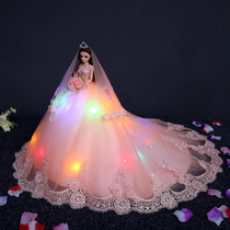 Xiangjie Barbie doll set girl princess single oversized 90cm music toy birthday gift wedding dress