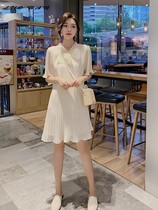 Holicmy dress womens new summer high-end big-name socialite temperament waist thin small sweet skirt