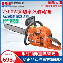 Dongcheng oil saw woodcut saw electric saw home small handheld petrol saw electric chainsaw chain saw hand electric saw electric saw