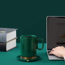 New digital display constant temperature coaster household heating cup 55 degree constant temperature cup milk heating artifact insulation warm cup winter gift