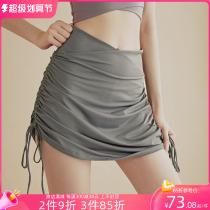 Sports Yoga Skirts Female Dry Dress Dress Anti Walking Running Skirt Woman Tennis Dress
