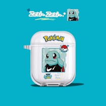 airpods protective cover airpodspro earphone case Apple wireless Bluetooth ear case box airpods2 second generation transparent silicone three ipods case pro3 generation