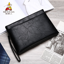 Scarecrow 2021 new clutch bag handbag men fashion fashion fashion brand clutch bag business envelope wallet men