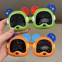 Childrens sunglasses cartoon sunglasses girl cute boy shading UV-proof baby glasses summer tide fashion