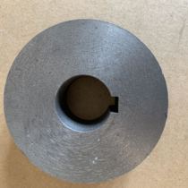 Pulley reducer motor special pulley on both sides flat solid pulley cast iron pulley inner hole 28mm