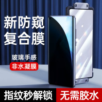 Xiaomi 11 Anti-Peeping Film 11Pro Anti-Peeping Cell Phone Film 11ultra Anti-Peeping Steel Film Mi Curved Por Full Bag Protective Film Rice 11u Anti-Fall Screen Film Full-Pack Water Gaze Soft Film Apply