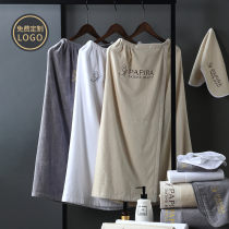 Special bath towels for beauty salons custom skin Management home wear can be wrapped cotton thick absorbent chest womens bath skirt