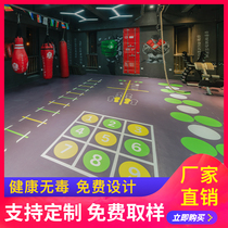 Taekwondo mat Professional floor mat thickened wrestling fighting martial arts Sanda sports special training custom mat roll mat