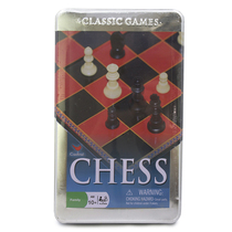 Cardinal Classic Games CHESS Iron Boxed Classic Chess Desktop Gaming Table Tours