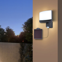 UME Creative Solar Lamp Outdoor Home Super Bright Waterproof Courtyard Lamp Wall Lamp Wall Lamp Induction LED Spotlight