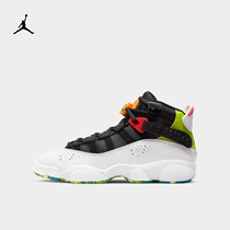Jordan official Nike Jordan JORDAN 6 RINGS big child sports childrens shoes winter spring slow shock 323399