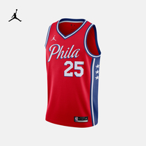 Jordan official Nike Air Jordan 2020 season Philadelphia 76ers NBA SW Men shirt