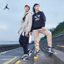 Jordan Official Nike Jordan Mens Hooded Sweatshirt Male and Mens Lesbian Couple DO9152