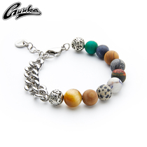 GUUKA Tide Brand Planet Couple Bracelet Mens and Womens Luoluo Same Street Hip Hop Link Planet Bracelet