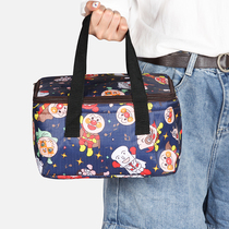 Lunch box thickened handbag lunch bag aluminum foil insulation lock fresh student meal bag to work out with rice bag tide